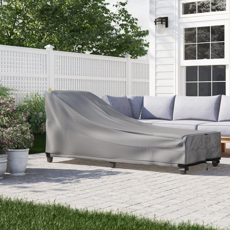 Arlmont & Co. Breathable Patio Chaise Lounge Cover & Reviews Wayfair